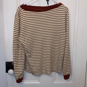 Long Sleeve Striped Shirt